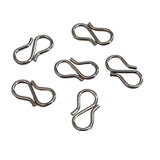 304-Stainless Steel S-Hook Lock Clasps (10 Pieces) 12x6x1 MM Color For Jewellery Making [ac-jwlsupp-00050-m1]