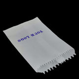 Customized Butter Paper Covers 40 GSM Printed Multipurpose Glassine Packing Pouches White Oil Grease Proof Food Grade