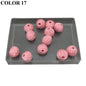 Cotton Thread Beads Balls 16x15 MM For Jewellery Making