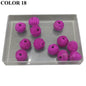 Cotton Thread Beads Balls 16x15 MM For Jewellery Making