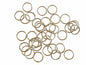 Metal Iron Jump Rings 7x0.7mm Round Silver Color (Pack of 10 grams, 150 pieces) For Jewellery Making Crafts [ac-jwlsupp-00015-m1-sub1]