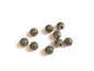 Metal Alloy Bead Spacers 8mm Round Ball Antique Silver Color (10 Pieces) For Jewellery Making [ac-jwlsupp-00031-m3]