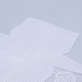 Embroidery Canvas Mesh Plastic Sheets 13x13 Inch (1 Piece) Hole 4x4mm Rectangle White For Cross Stitching DIY Knitting Crochet Crafts [ac-sewsupp-00006-m3]