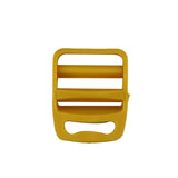 Plastic Tri Glide Slider For 1 Inch Strap (10 Pieces) Yellow Bag Making Replacement Clips Parts [ac-sewsupp-00007-m2]