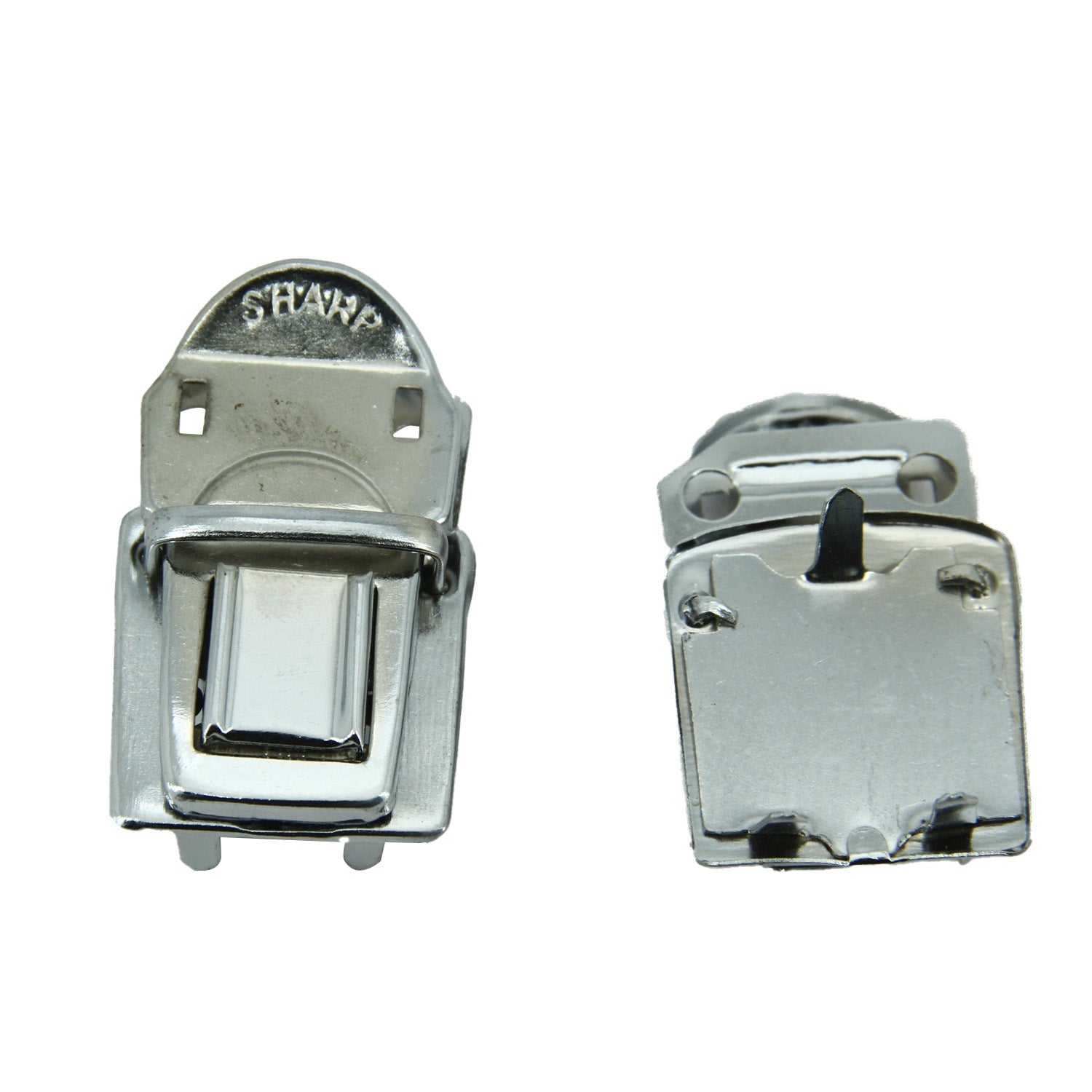 Steel Push Button Clip Lock Buckle (5 Pieces) 1 Inch Bag Making Replacement Clips Parts [ac-sewsupp-00007-m6]