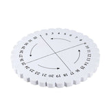 Foam Embroidery Sewing Disc 10 CM (1 Piece) Macrame Braiding Beading Craft Tool Round [jefs-dispcrdtool-00004-m2]