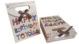 Happy Birthday Paper Gift Bag (1 Piece) 16x12 CM