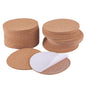 Self Adhesive Cork Stickers 4 Inch Round (2 Pieces) Sheets For DIY Crafts Coaster Utilities Decoration Party [jefs-gnrlcrftsupp-00042-m5]