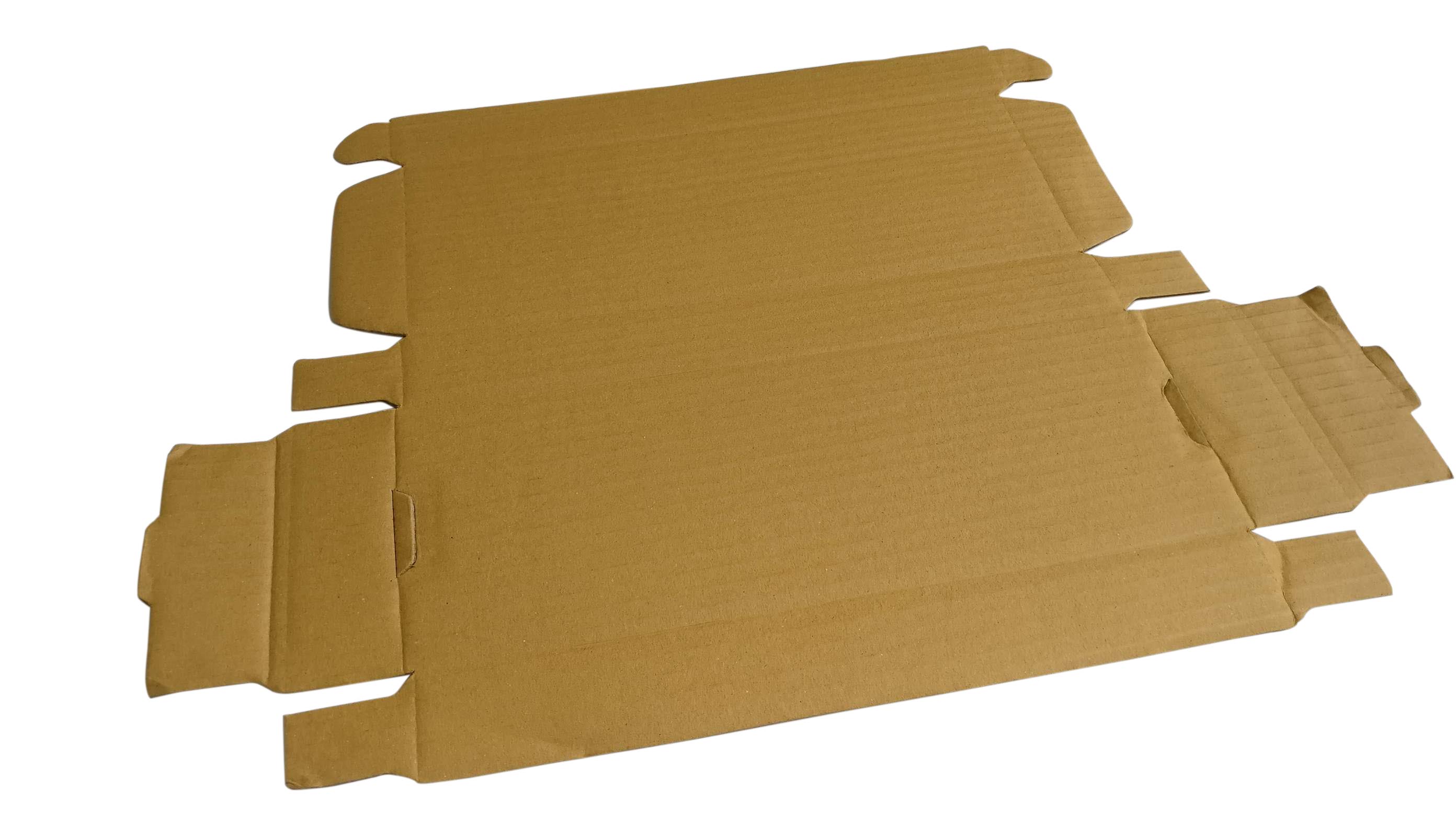 Corrugated Packing Folding Multipurpose Box (Pack of 10 Pieces) Brown Rectangle 7x4x2 Inch For Packaging & Shipping Jewellery Crafts [jefs-pack-boxnsupp-00003-m4]