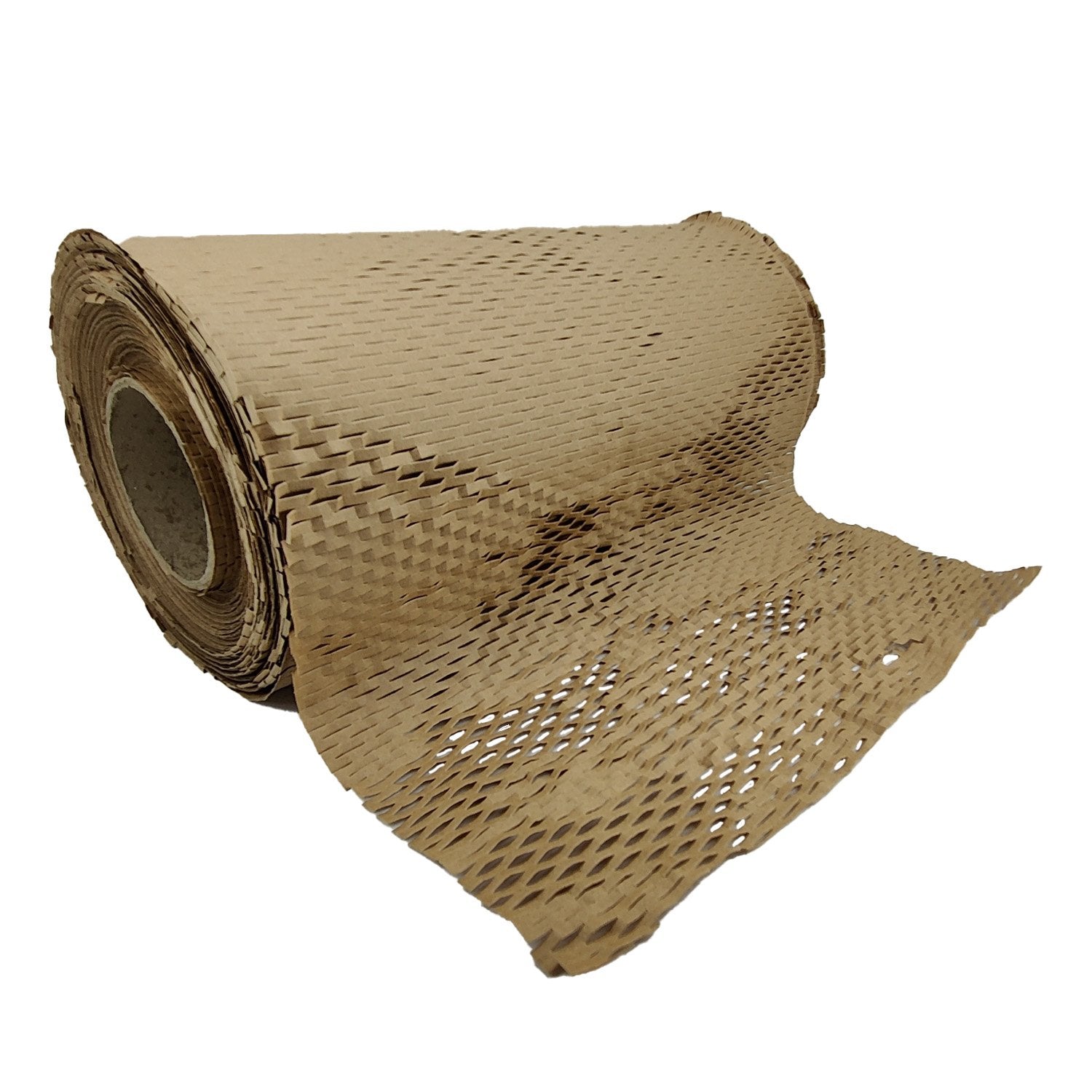 Kraft Paper Honeycomp Bubble Wrap Roll For Packaging Void Filling Eco Friendly Compostable Bio Degradable [jefs-pack-boxnsupp-00004]