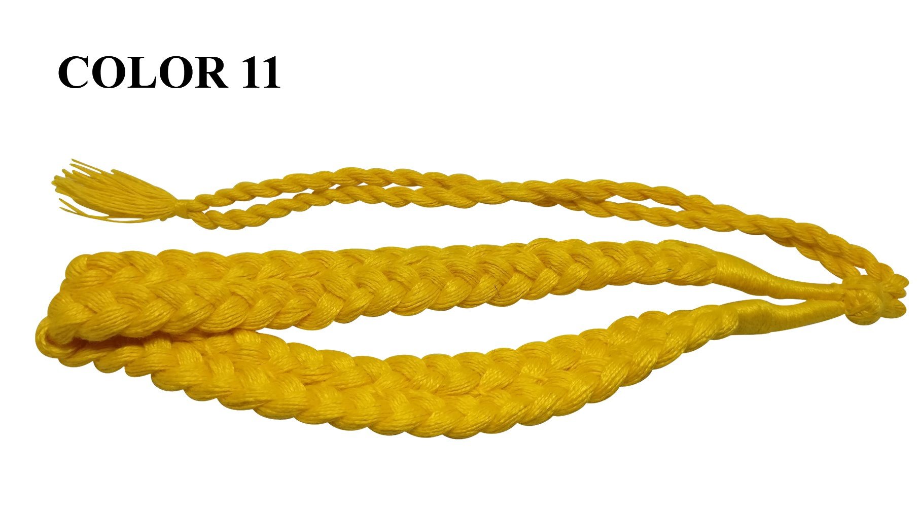 Cotton Dori Adjustable Back Rope Double Braided 2x0.5cm 15inch Cord [jefs-stringlace-00380]