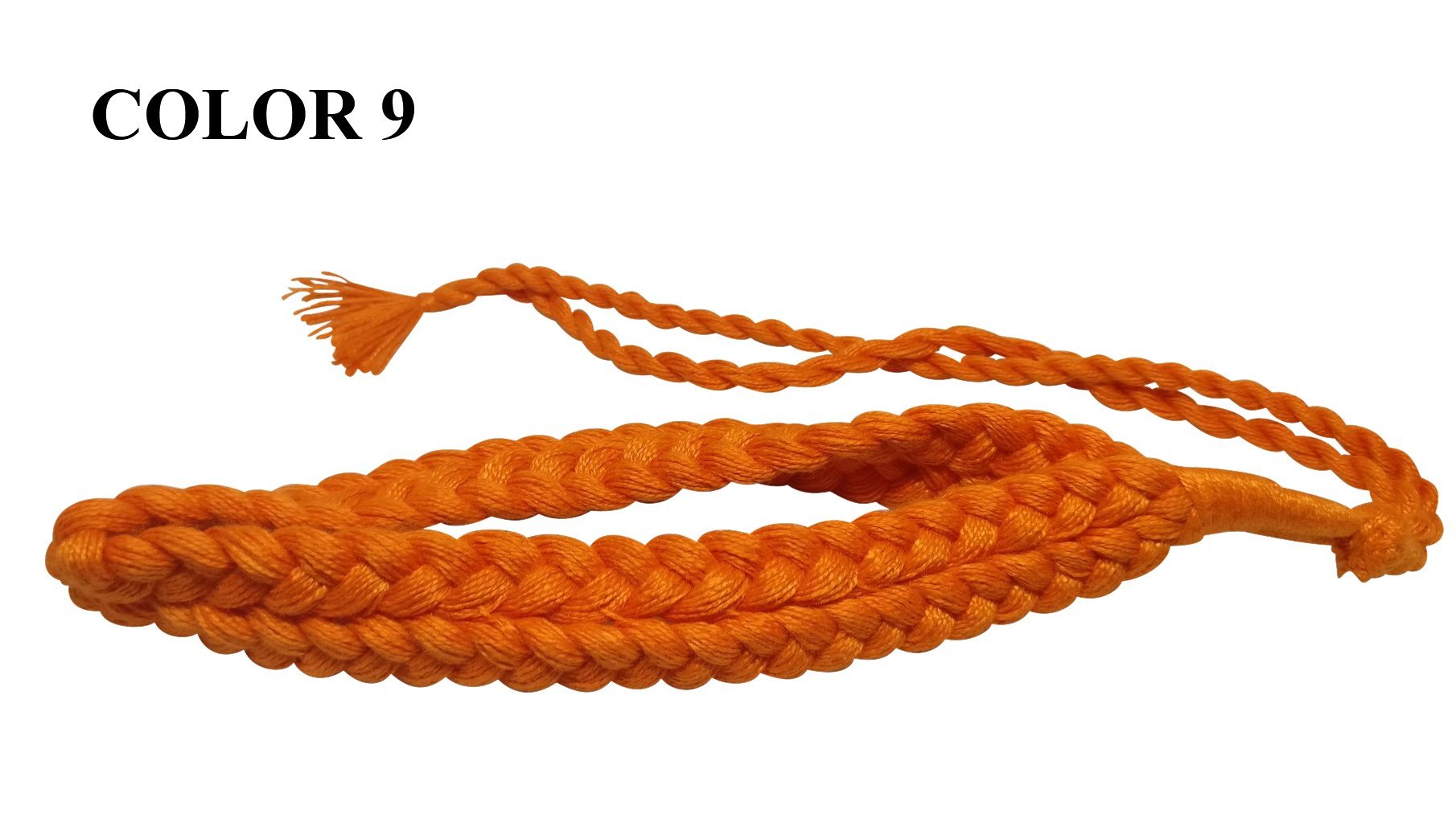 Cotton Dori Adjustable Back Rope Double Braided 2x0.5cm 15inch Cord [jefs-stringlace-00380]