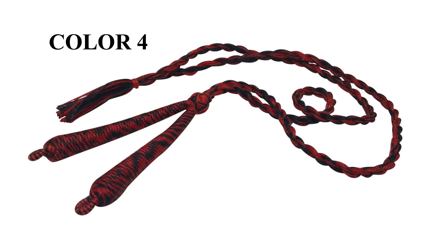 Cotton Dori Adjustable Back Rope Braided 0.5cm 16inch Cord Color By Selection (Sold as 1 piece) [jefs-stringlace-00384]