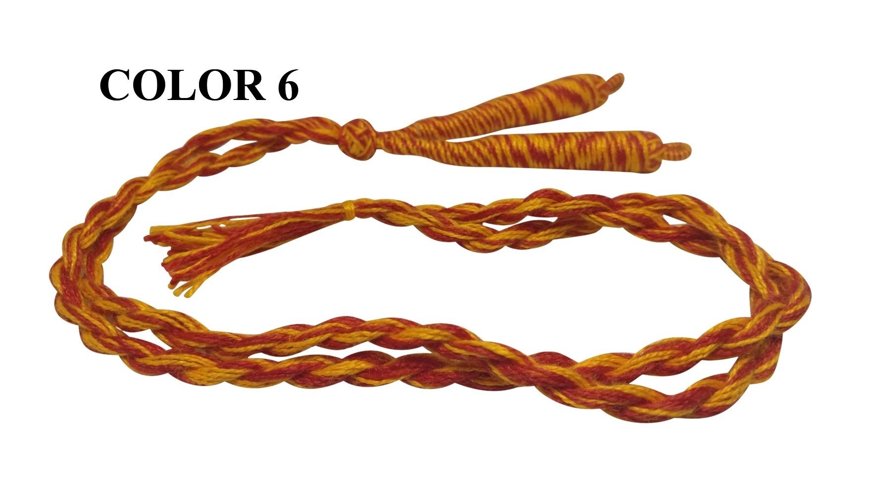 Cotton Dori Adjustable Back Rope Braided 0.5cm 16inch Cord Color By Selection (Sold as 1 piece) [jefs-stringlace-00384]