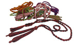 Cotton Dori Adjustable Back Rope Braided 0.5cm 16inch Cord Color By Selection (Sold as 1 piece) [jefs-stringlace-00384]