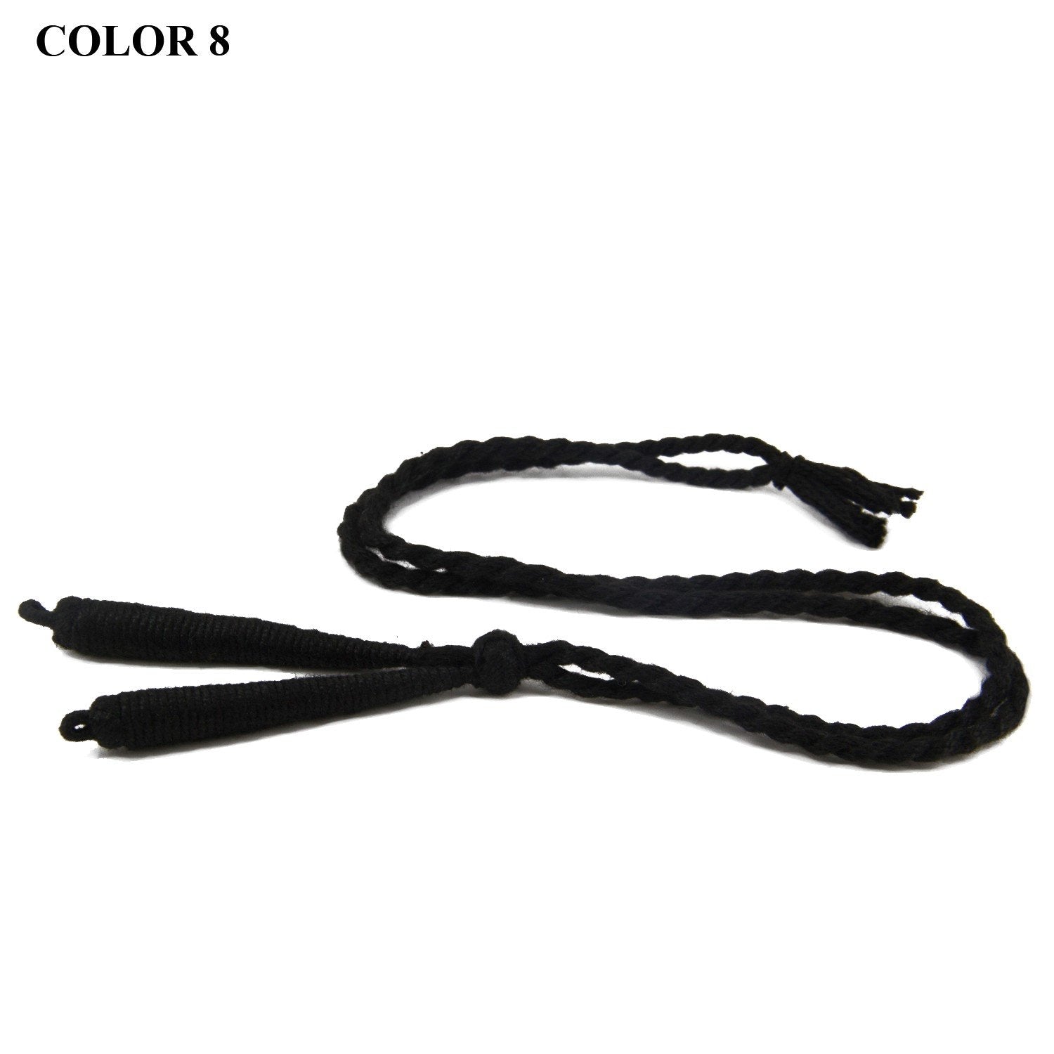 Cotton Dori Back Rope Braided 1cm 18inch Cord [jefs-stringlace-00386]