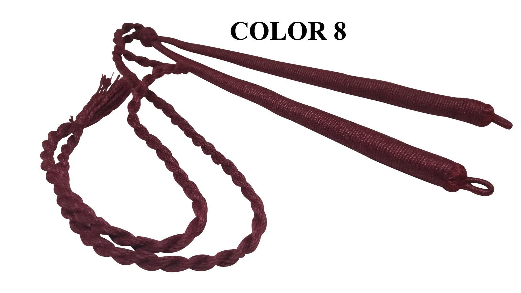 Cotton Dori Adjustable Back Rope Braided 1cm 18inch Cord [jefs-stringlace-00388]