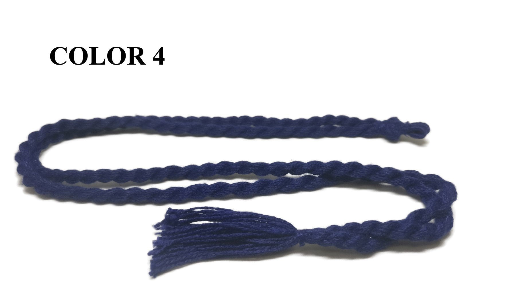 Cotton Dori Adjustable Rope 4mm 32inch Cord [jefs-stringlace-00421]