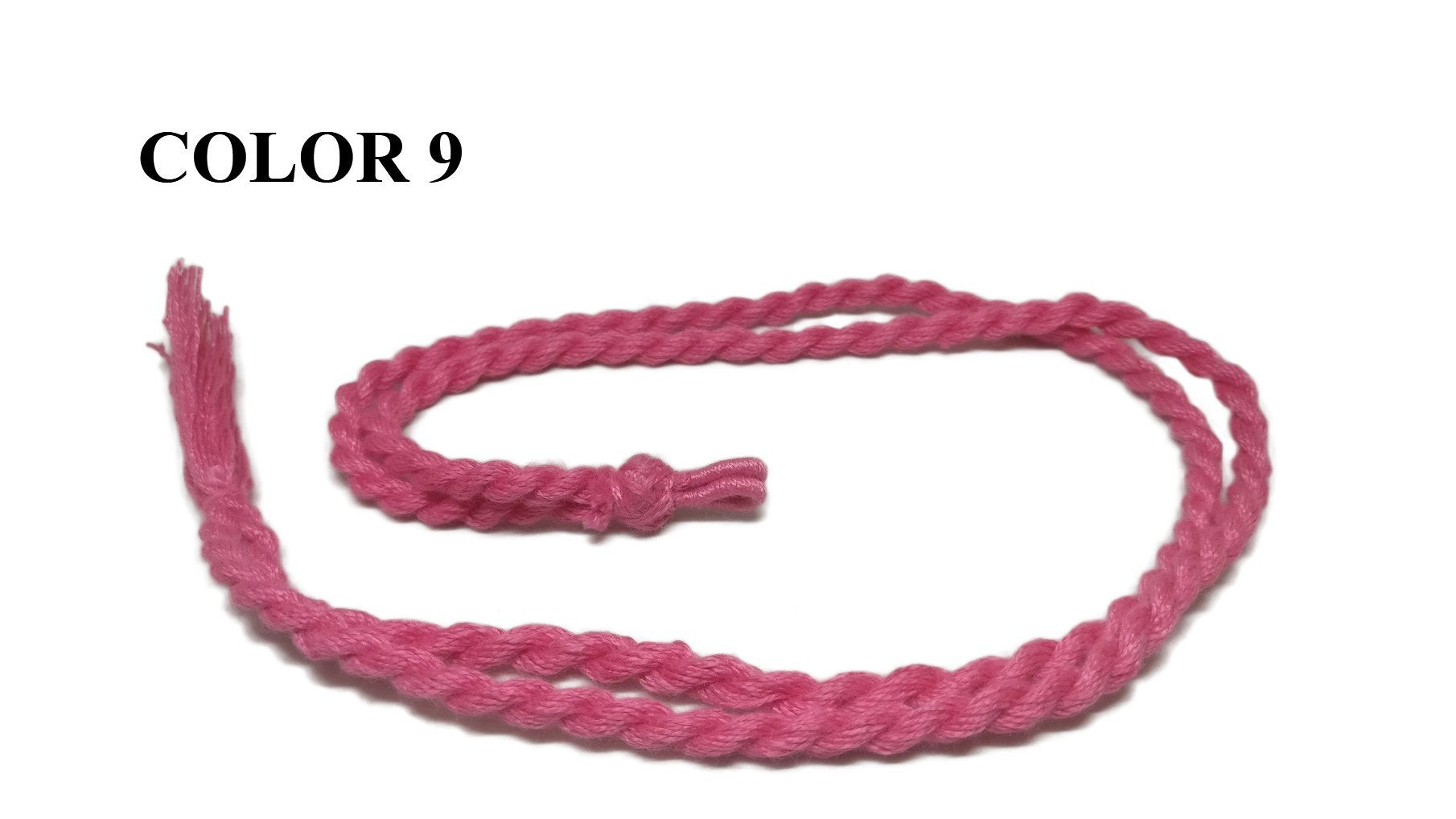 Cotton Dori Adjustable Rope 4mm 32inch Cord [jefs-stringlace-00421]