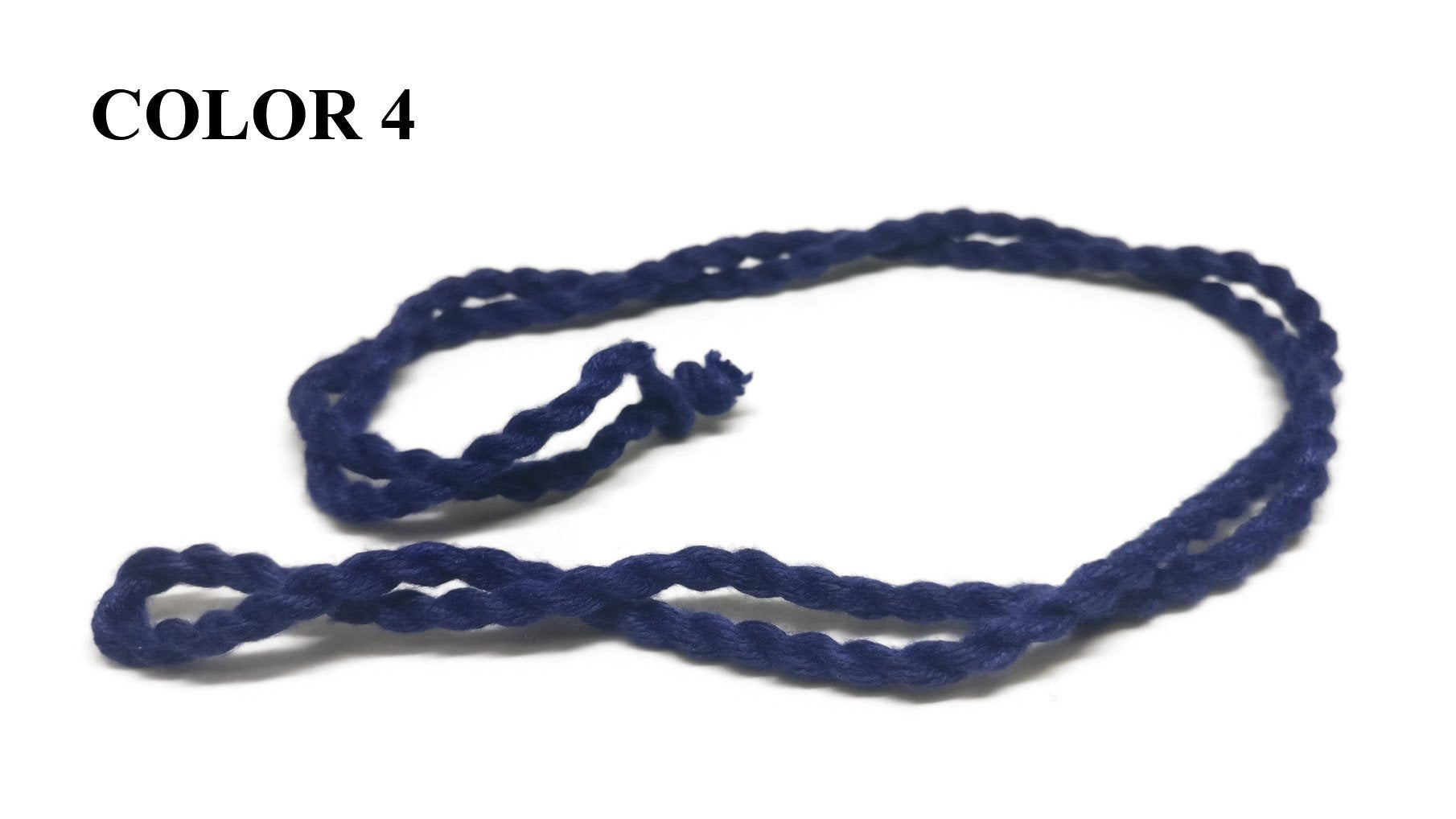 Cotton Dori Rope 4mm 30inch Cord [jefs-stringlace-00423]